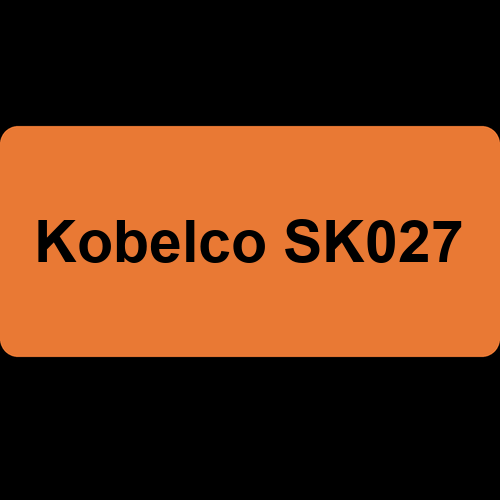 Kobelco SK027